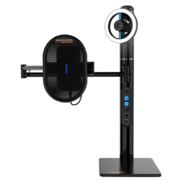 Front-on view of the Marantz Professional Turret All-In-One System